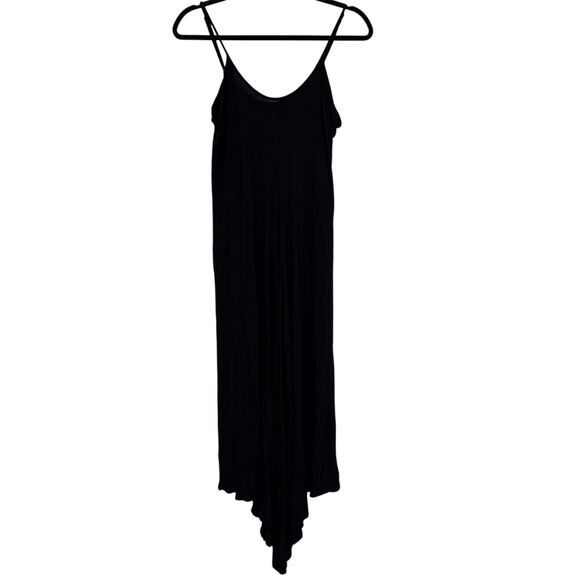 Brochu Walker Sleeveless Stretchy Relaxed Fit Tank Maxi Dress Black Petite - Picture 1 of 10